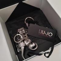 LIU JO PORTACHIAVI CHARMS Con 6 Ciondoli  New