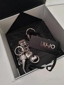 LIU JO PORTACHIAVI CHARMS Con 6 Ciondoli  New