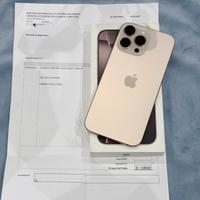 iPhone 16 pro max 256gb - Desert titanium