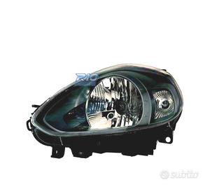 FANALE SINISTRO PER FIAT PUNTO EVO 09- FONDO NERO