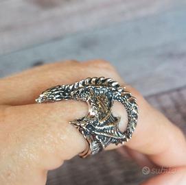 Anello Drago Avvolgente