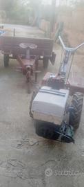 roteco 14cv d con rimorchio trazionato 