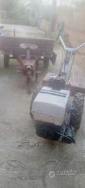 roteco 14cv d con rimorchio trazionato 