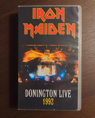 VHS - Iron Maiden - Donington Live 1992