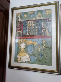 Litografia di Tono Zancanaro 