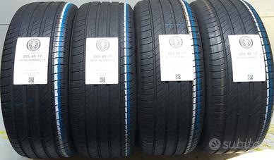 4 GOMME 205 45 17 MICHELIN A77050