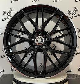 CERCHI IN LEGA SKODA KAROQ KODIAQ OCTAVIA YETI 17