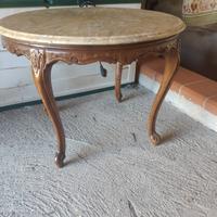 tavolino antico in marmo