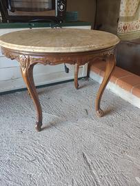 tavolino antico in marmo