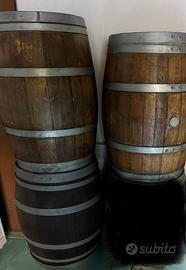 2 Botti in rovere da 220 litri