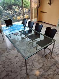 Tavolo 10 persone 120 x 240 riunioni ufficio