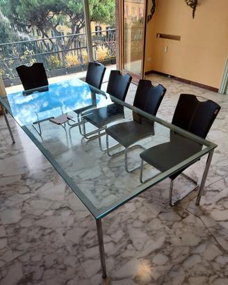 Tavolo 10 persone 120 x 240 riunioni ufficio