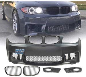 PARAURTI ANTERIORE BMW E81 E82 E87 E88 LOOK 1M + G