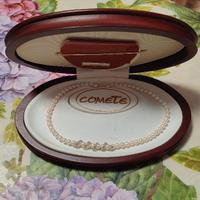 Comete Collana Collier Perle & Oro + Certificato