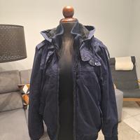 Giubbotto uomo taglia M felpato con cappuccio