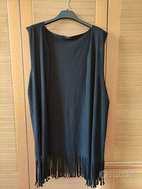 Gilet donna con frange