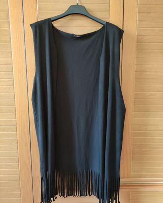 Gilet donna con frange