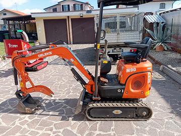 miniescavatore deleks 9 qli diesel