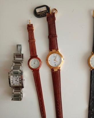  2 orologi uomo e 1 donna
