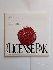 Microsoft License Pak Windows 3.11 / MS-DOS - SIGI