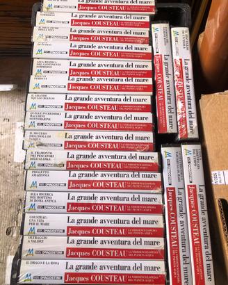 Collana Cousteau VHS La grande avventura del mare