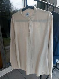 Zara man camicia taglia L relaxed fit coreana