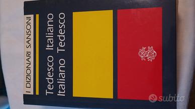 Dizionario italiano tedesco Sansoni  