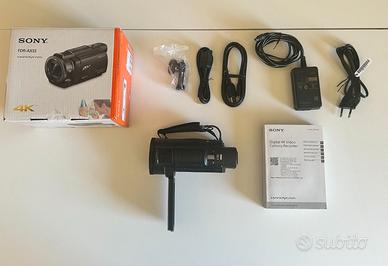 Sony FDR-AX33 4K Handycam Pari al Nuovo