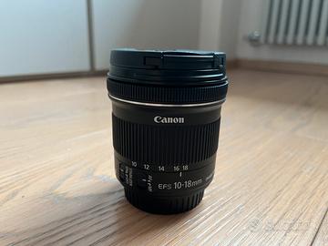 Obiettivo Canon EF-S 10–18mm IS STM