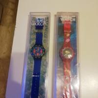 2 orologi vintage anni 90 nuovi con scatola 