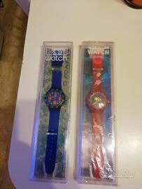 2 orologi vintage anni 90 nuovi con scatola 