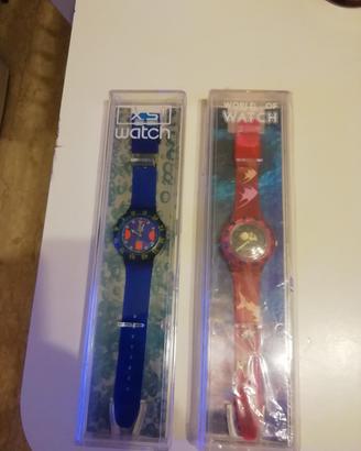 2 orologi vintage anni 90 nuovi con scatola 