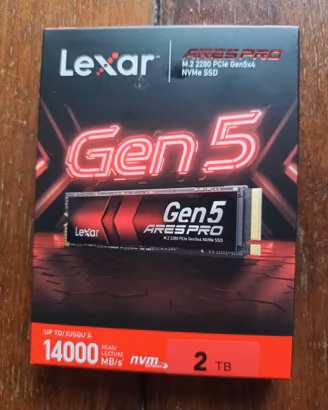 SSD 2TB Lexar ARES PRO