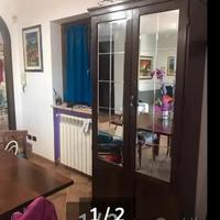 Armadio porta abiti in legno massello fatto a mano