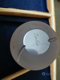 pallina da tennis in cristallo firmata cartier