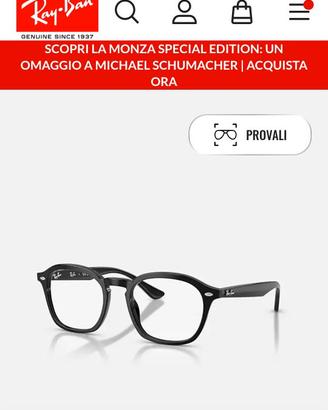 Occhiali da vista ray-ban