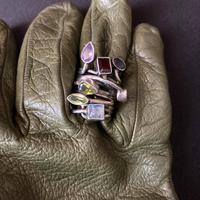 Anello donna etnico artigianale argento 925