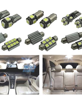 KIT 14 LAMPADE LED INTERNE PER MERCEDES CLASSE C W
