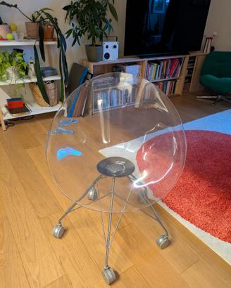 Poltrona Kartell eros con rotelle
