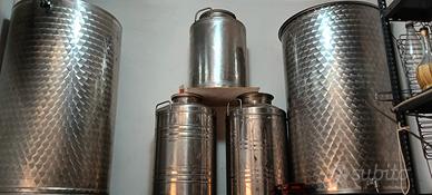 serbatoio acciaio inox