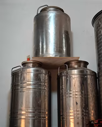serbatoio acciaio inox