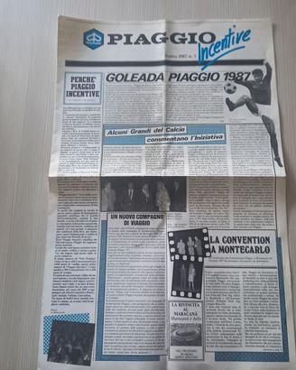 Rivista Aziendale PIAGGIO INCENTIVE Marzo 1987