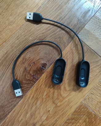2 CARICABATTERIE per XIAOMI MIFIT 4 Mi fit