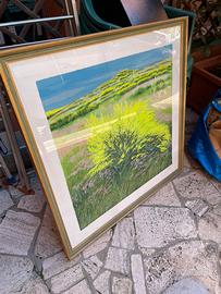 Quadro “Ginestre”  - Franco Azzinari originale