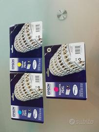 n°3 cartucce XL per stampante Epson