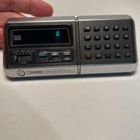 Calcolatrice vintage Casio cq1 orologio sveglia
