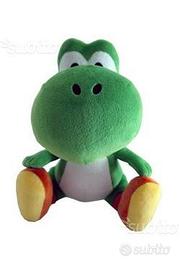 Peluche yoshi green 25 cm. super mario