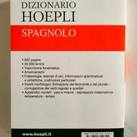 Dizionario spagnolo Hoepli 