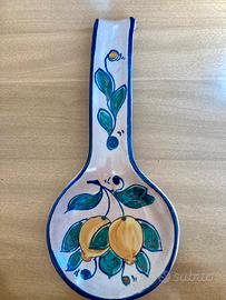 Poggia mestolo ceramica Sicilia