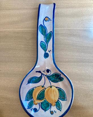 Poggia mestolo ceramica Sicilia